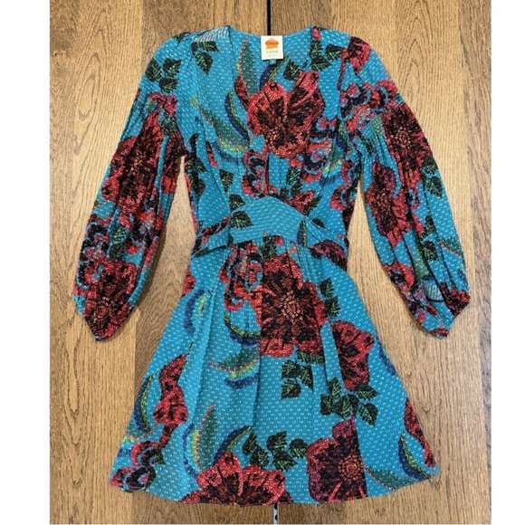 Farm Rio Brilliant Floral mini dress - Picture 5 of 5